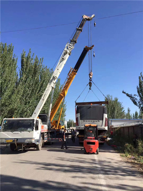 灵璧县港口集装箱搬运案例